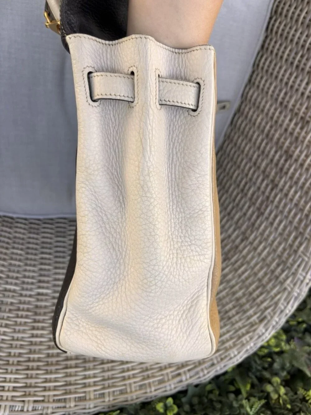 Authentic Limited Edition Hermes Tricolore Taurillon Clemence Kelly 32 Retourne - Picture 13 of 13